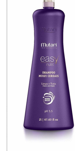 Shampoo Mutari Multi Cereais 2 Litros Hidratação Nota Fiscal