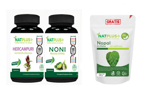 Noni 180 Cap + Hercampuri 180 Cap (pack AdLG) 