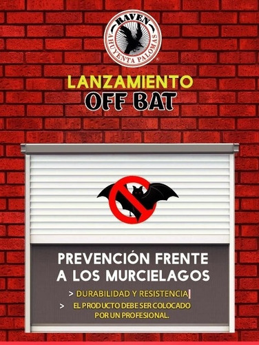 Espantapajaros Cuervos 2+ Pinchos 3 Antipose Raven Seguridad