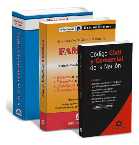 Promo 141: Ge Familia + Manual Familia + Ccyc De Bolsillo 