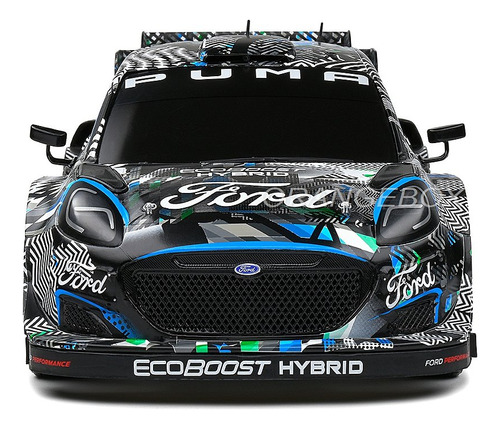 Ford Puma Rally Goodwood Festival Of Speed 2021 1:18 Solido
