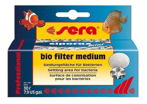 Sera Siporax Mini - Bio Filter Medium 35g/65ml (até 30 L)