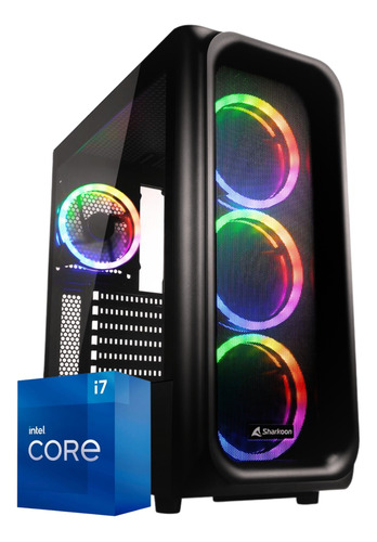 Pc Computadora Gamer Core I7 16gb 2tb Video Gtx1650 4gb Rgb