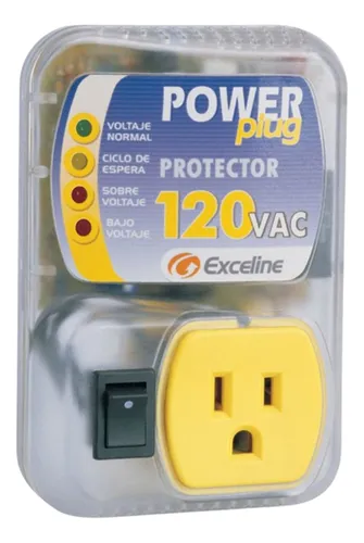 comprar Protector Voltaje Monofásico Enchufable 120v Con Interruptor