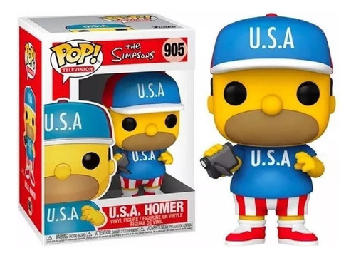 Funko Pop! Televisión - U.s.a. Homer N°905