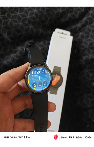 Samsung Galaxy Watch 7 Negro Mesh Negro Gris Oscuro (Usado)