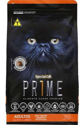 Ração Special Cat Prime Adultos Salmão e Arroz 10,1kg