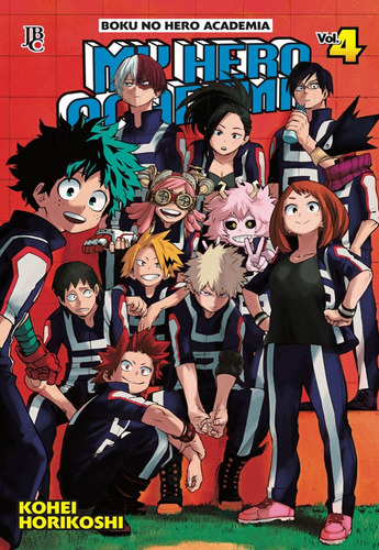 My Hero Academia - Vol. 4, de Horikoshi, Kohei. Japorama Editora e Comunicação Ltda, capa mole em português, 2021