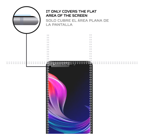Protector Mica Pantalla Para Wolder Mismart Xelfie