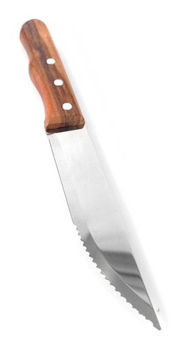 Cuchillo Jumbo Con Mango De Madera  