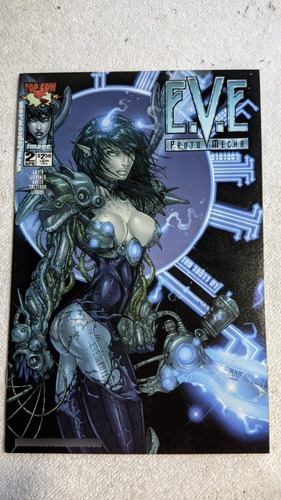 Eve Protomecha # 2 B Image Comics En Ingles Stephen Platt Va