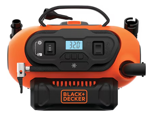 Inflador Multipropósito 20v Black+decker Mod: Bdinf20-b2c