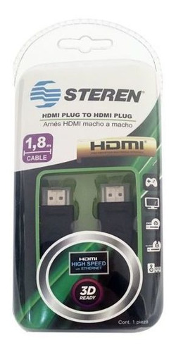 Cable Hdmi Steren De 1.8 M