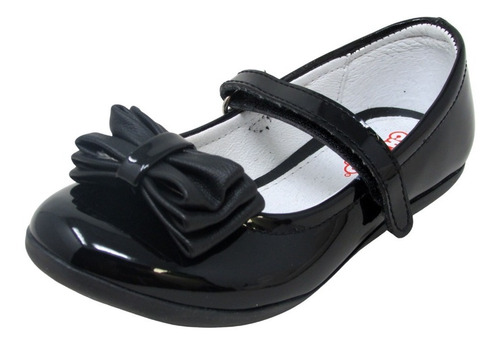 Zapato Chabelo Niña 8693-1 Con Moño (15-21)