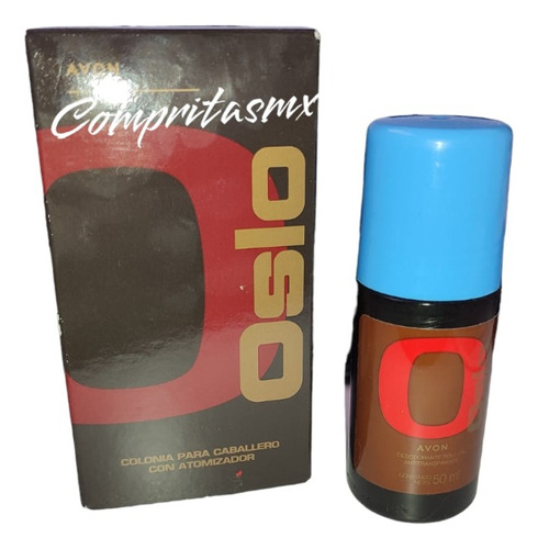 Perfume Colonia Fragancia Caballero Oslo Avon 75 Ml + Roll 