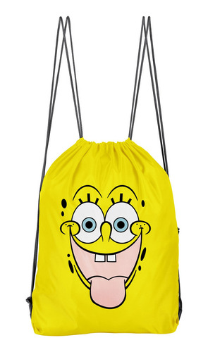 Bolso Deportivo Bob Esponja Burlon (d0061 Boleto.store)