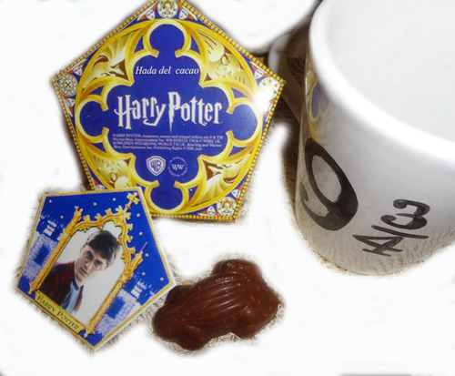 Rana De Chocolate /chocolate Frog Harry Potter Sapo Saltarin