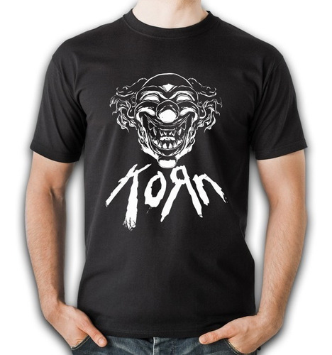 Playera Hombre Negra Concierto Korn