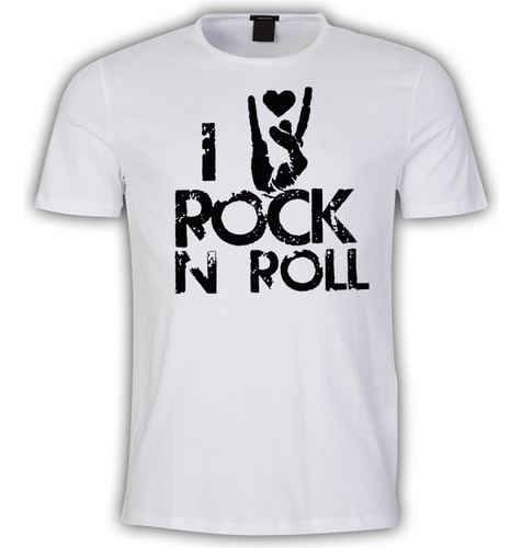 Remera Camiseta Rock`n Roll Amo El Rock