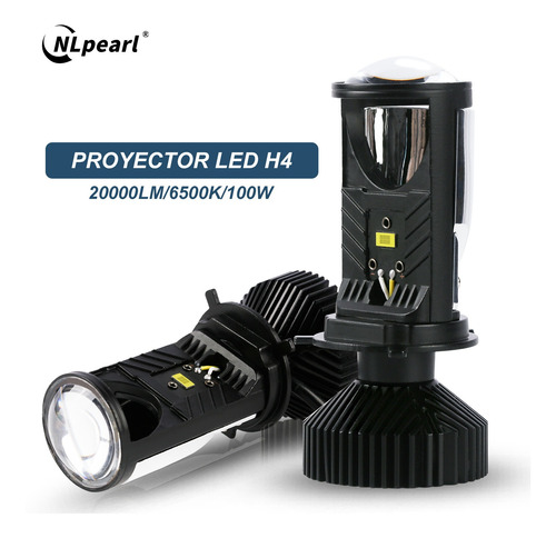 Focos Led H4 Lupa Mini Proyectores Illume Premium Alta/baja