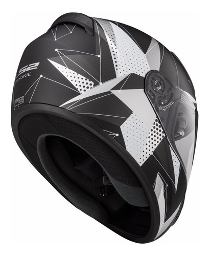 Imagen 4 de 8 de Casco Moto Integral Ls2 352 Rookie Recruit Full Devotobikes