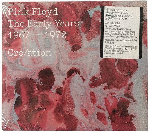 Cd Pink Floyd - The Early Years 1967/1972 
