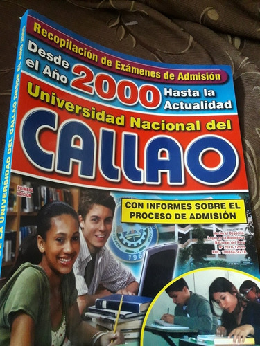 Imagen 1 de 10 de Libro Examenes Universidad Nacional Del Callao 2000 Al 2019