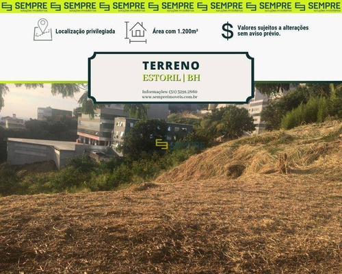 Imagem 1 de 15 de Terreno Para Alugar, 1200 M² Por R$ 2.000,00/mês - Estoril - Belo Horizonte/mg - Te0041