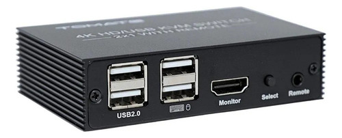 Chaveador Switch Kvm Hdmi 2 Portas Mouse Teclado E Monitor