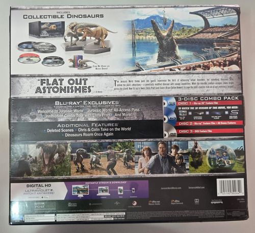 Jurassic World - Limited Edition Blu-ray 3d Giftset
