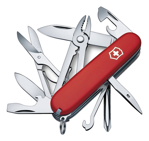 Navaja Deluxe Tinker Color Rojo Victorinox