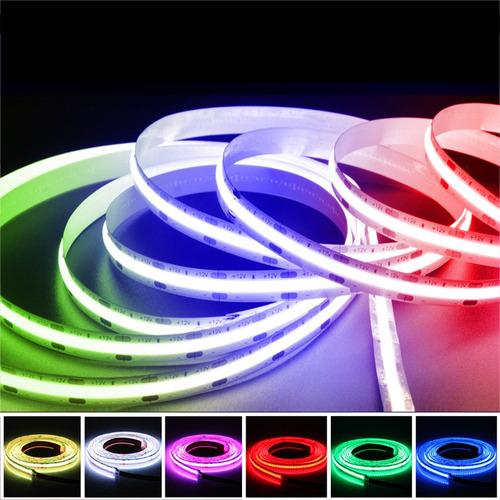 Kit Cinta Cob Rgb/wifi 576 Led Rollo 5 Mts 12v Alexa Google