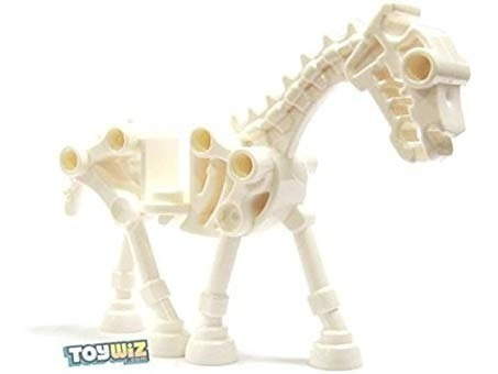 Lego Minifigure Animal - Blanco Caballo Esquelético