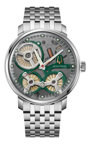Reloj Bulova Accutron Spaceview 2020 2es6a006 Electrostatic