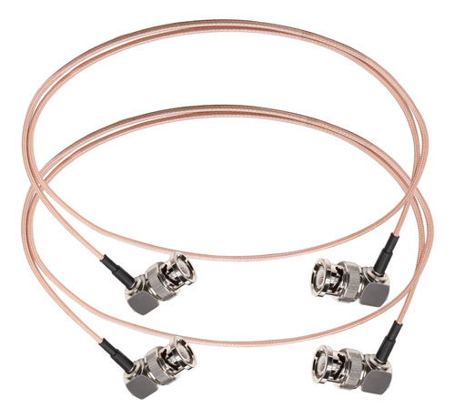 Cable Bnc Rg316 Tuolnk Macho Angulo Recto Coaxial Para Cctv