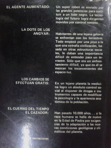 Imagen 2 de 4 de Grandes Relatos De Ciencia Ficcion * Le Guin Zelazny Vance