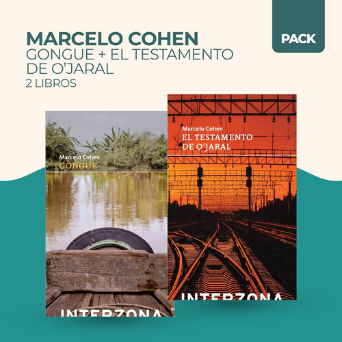 Gongue + Testamento De O'jaral - 2 Libros - Cohen