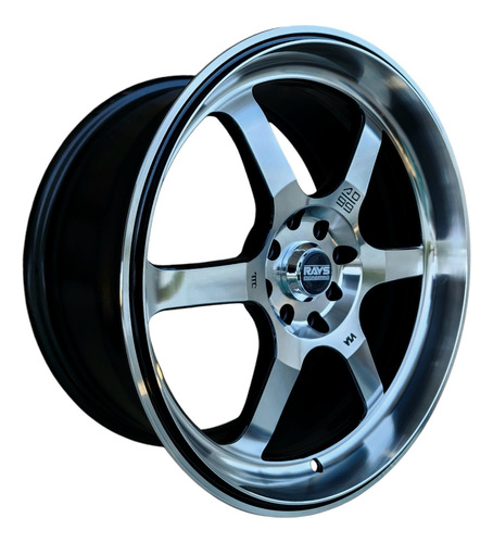 Llantas Deportivas Aro 17x8 4x100 O 4x114 (set4)