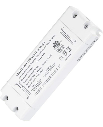 25w Dimmable Driver Led Power Supply - Etl 12v Dc Dimming Le