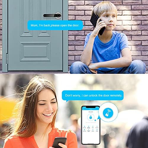 Wifi Gateway Control Remoto Bluetooth Smart Door Lock Con Tt