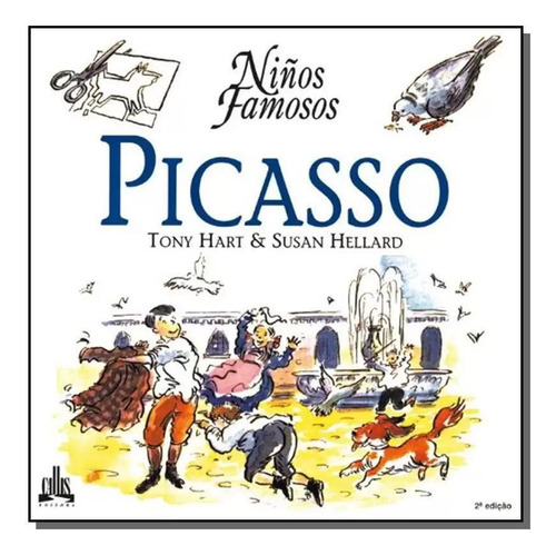 Livro Picasso, Coleção Niños Famosos- Callis Idioma Espanhol