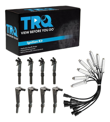 Trq Ignition Kit Bobina De Encendido Bujas Conjunto De Con