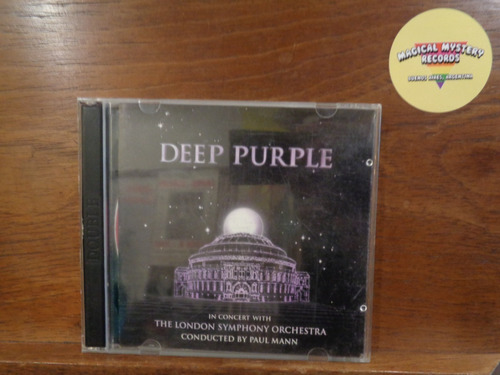 Deep Purple In Concert With The London 2 Cd Rock