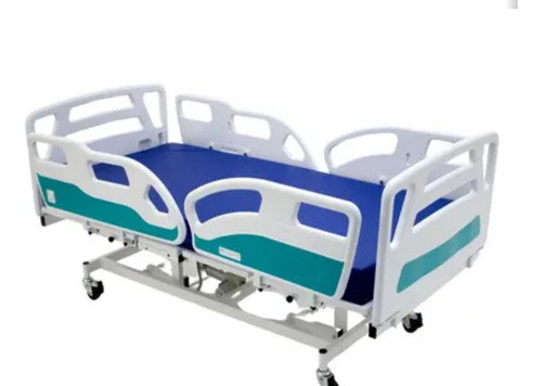 Cama Hospitalar Motorizada Extra Luxo Com Colchão Cor Branco (Usado)