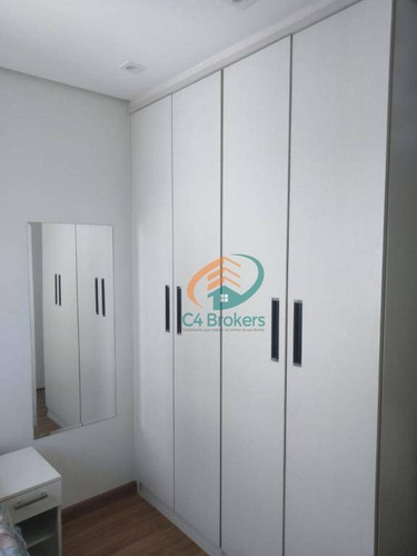 Cobertura Com 4 Dormitórios À Venda, 126 M² Por R$ 980.000,00 - Vila Augusta - Guarulhos/sp - Co0041