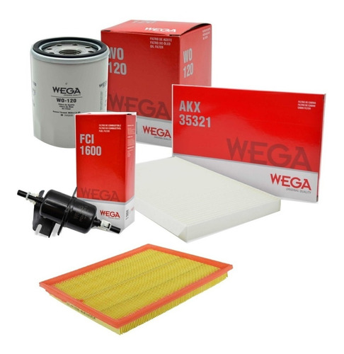 Kit Filtros Wega Fiat Palio/siena En Msp