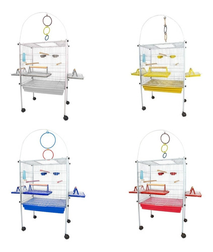 Viveiro Calopsita Triplex Vm 90x61x40cm