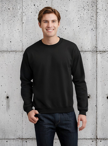 Gildan Sudadera Básica Cuello Redondo Unisex