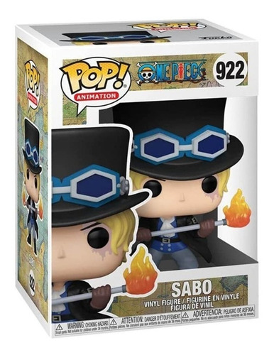 Imagen 2 de 3 de Funko Pop Animation: One Piece - Sabo 922