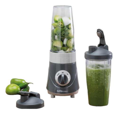 B Blender Pro Licuadora Betterware Con 2 Vasos Y Sus Tapas 